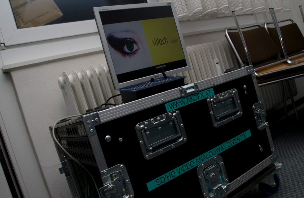 Analogway Seamless Video Switcher für Fassadenprojektion Parkhotel in Villach